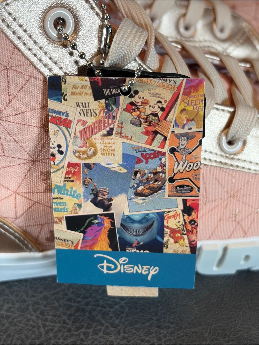 Disney Ground Up Princess High Top sneaker Kids size 6